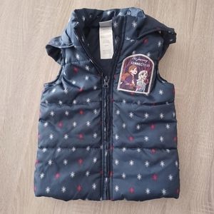 Girls Frozen Vest